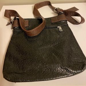 Black/brown Crossbody Purse